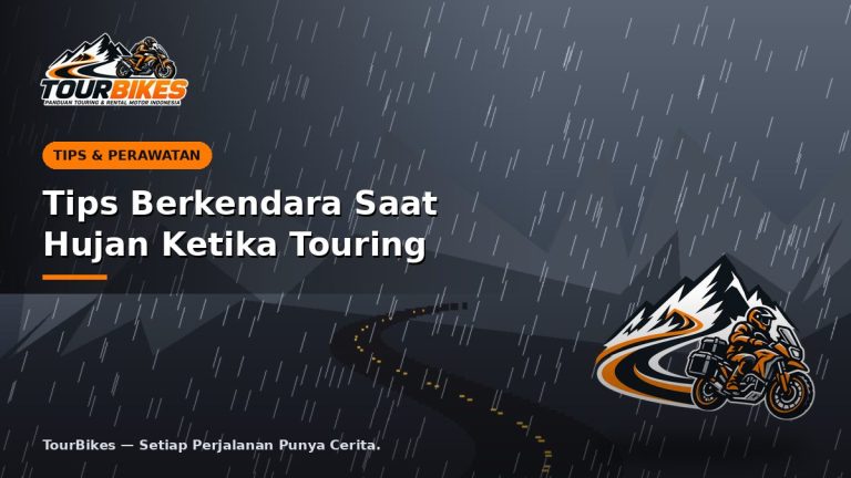 Tips Berkendara Saat Hujan Ketika Touring